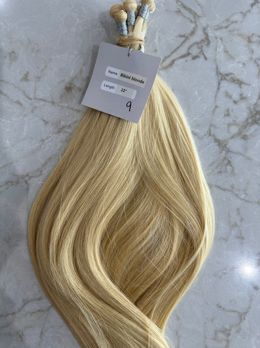 Bikini blonde Jv wefts
