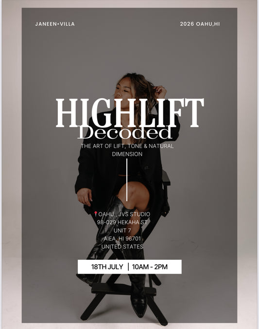 High Lift Decoded Color Class by JANEEN VILLA MAUI