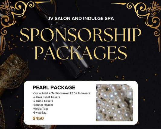 JV Salon & Indulge 4th Annual Winter Charity Gala- PEARL PACKAGE